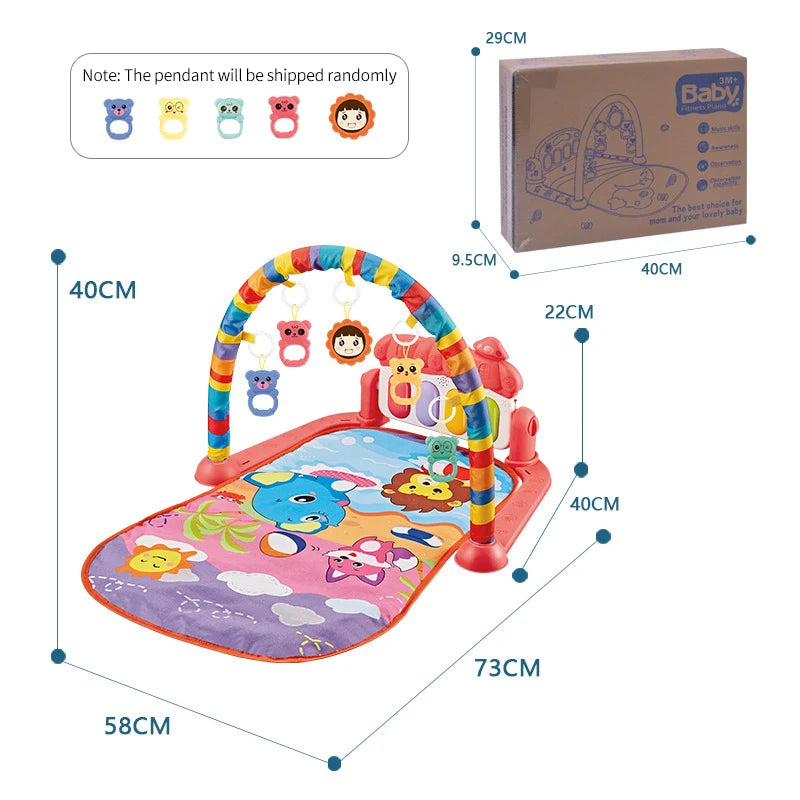 musical fitness rack Baby 0-12 meses