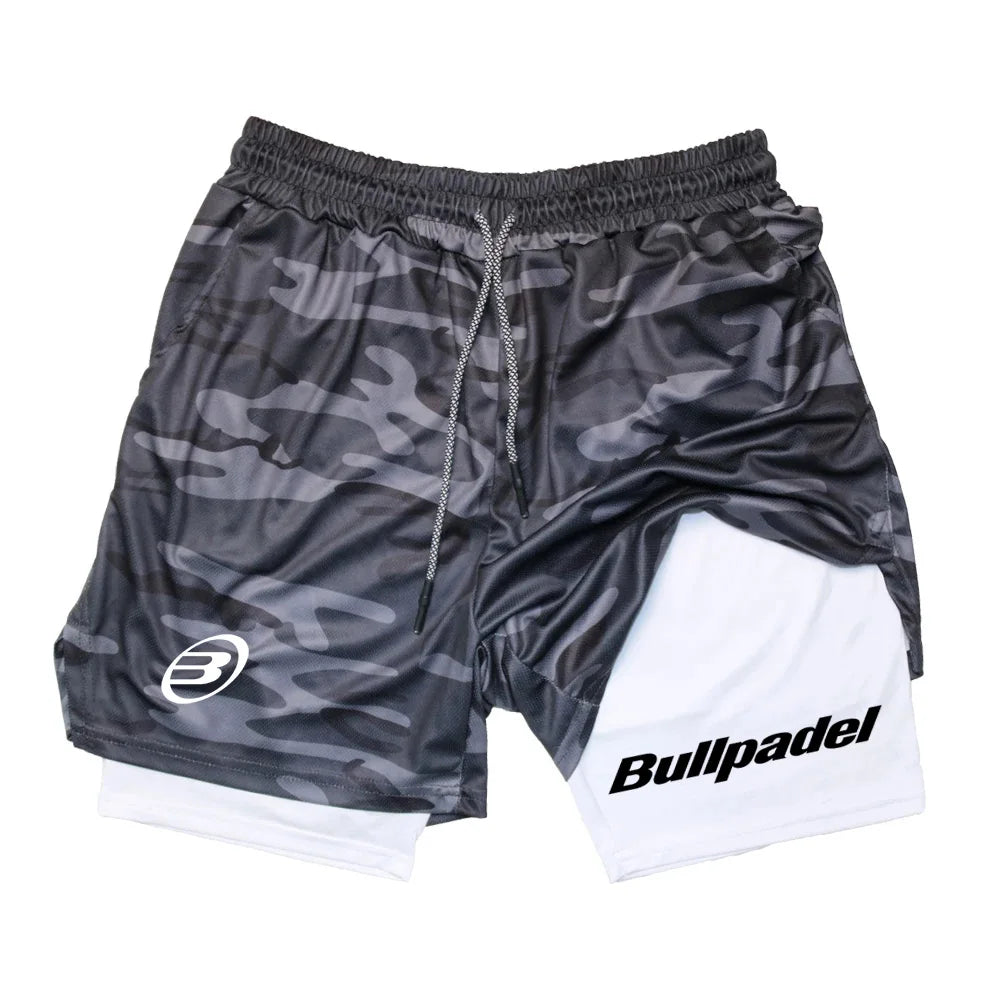 New Men's Sport Shorts Summer Male Breathable Shorts Quick-Drying, Outdoor Running Sportwear comprotecao em lycra
