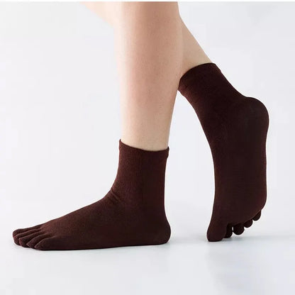 Men's Sweat Socks Toe Socks..Para homens  e jovens 4 Pairs