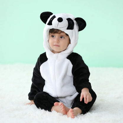 Bebê Kigurumi Stitch Unicórnio Coelho Desenho Animado Macacão Pijamas Infantis Animais Macacão Meninas Meninos Cosplay Pijama Traje Para O Natal