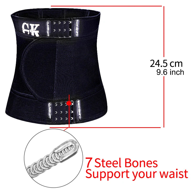 Waist Trainer for Men Sports Belt Weight Loss Waist Cincher Trimmer Belly Band Slimming Girdle Corset Gym Strap Wrap Body Shaper