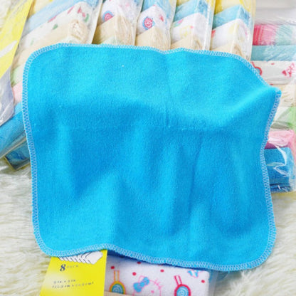 8PCS toalhinhas de rosto para seu bebe.criancas, absorventes.ideal para levar consigo para qualquer lado  e escolinha tabem.