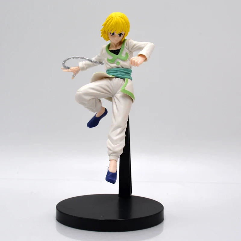 13cm Hunter x Hunter Gon Freecss Anime Figure Alluka Zoldyck Action Figure Chrollo Lucilfer/Kurapika Figurine Model Toys Gift