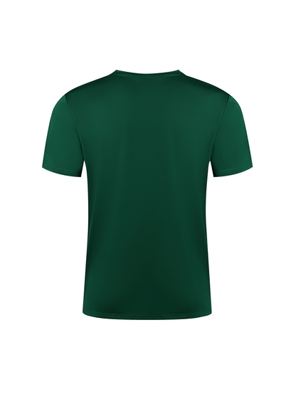 Men's Novelty T-Shirt with REEF Lettering - Casual Polyester Short Sleeve Tee, Round Neck, Summer Wear