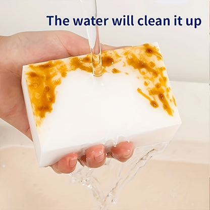 1pc Magic Brush And Sponge Set - Nano Dishwashing Kitchen Wipes for Cleaning And Stain Removal.
